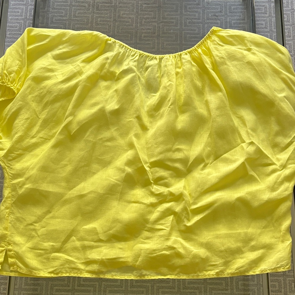 Yellow Women's Top - Picture 4 of 4